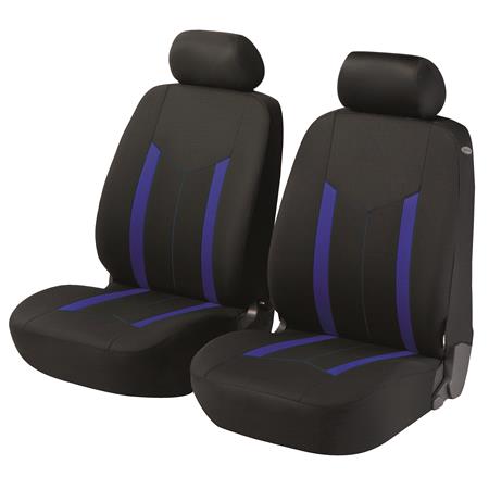 Walser Basic Zipp It Hastings Front Car Seat Covers Black Blue For Toyota Prius C 2018 Onwards Micksgarage - Car Seat Covers For Prius C Walser Basic Zipp It Hastings Front Car Seat Covers Black Blue For Toyota Prius C 2018 Onwards Micksgarage - Car Seat Covers For Prius C