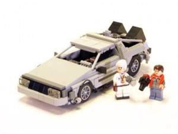 Lego Delorean