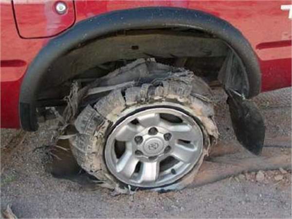 Controlling Your Car During a Tyre Blowout