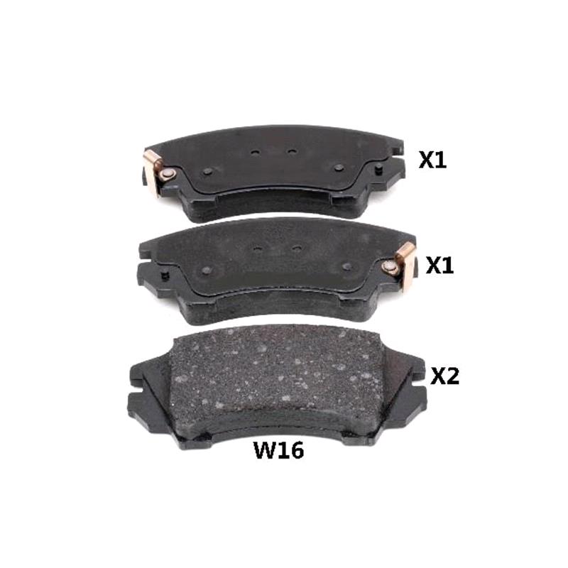 Japanparts Front Brake Pads (Full Set For Front Axle) MicksGarage