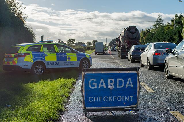 A Guide to Driving in Ireland Garda-Checkpoint