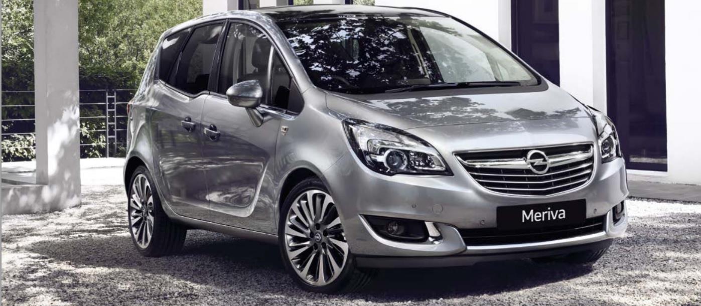 The Top Five Compact Family MPV's of 2016 new opel meriva exterior
