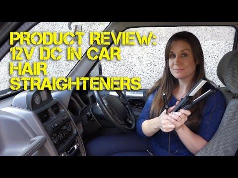 Product Review: 12V In-car Hair Straighteners With Ceramic Plates