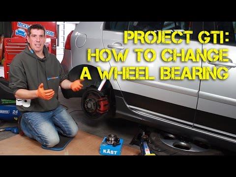 Project GTi: How to Replace Your Rear Wheel Bearing