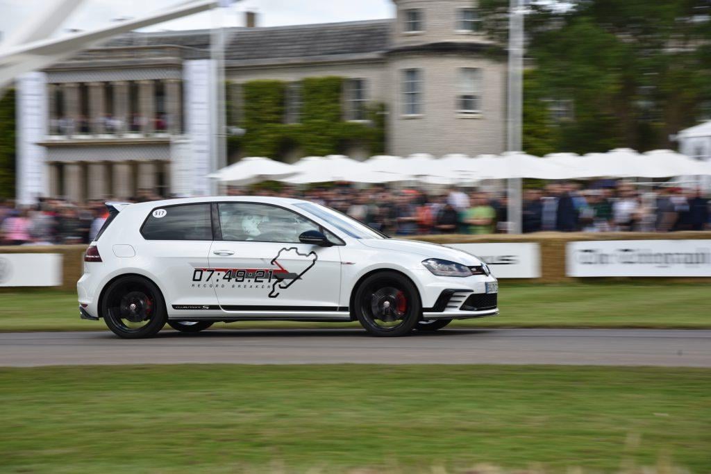 The Golf GTI Clubsport S at Goodwood 2016