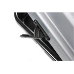Junior Car Top Roof Box 420L in Gloss Grey Huge Storage