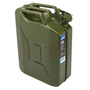 Metal Jerry Can 10 Lt Red 0 9mm Sandleford