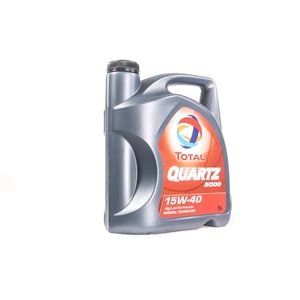 TOTAL Quartz 5000 15w40 Multigrade Mineral Engine Oil. 5 Litre
