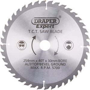 Draper Expert Tct Saw Blade 355x25.4mmx80t 09499