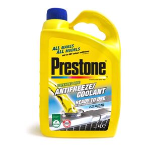 antifreeze coolant ready to