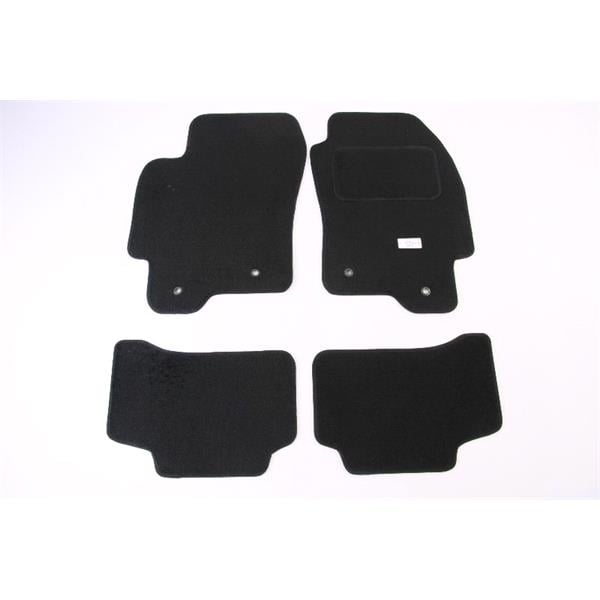 Fully Tailored Car Floor Mat Set For Jaguar X type 2001 2009, Black For
