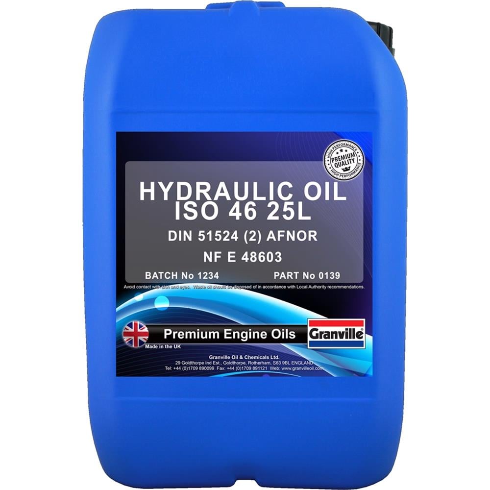 Hydraulic Oil 46 25 Litre For MicksGarage