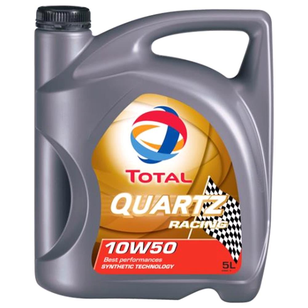 Total Quartz Racing 10w50 Fully Synthetic Engine Oil. 5 Litre For