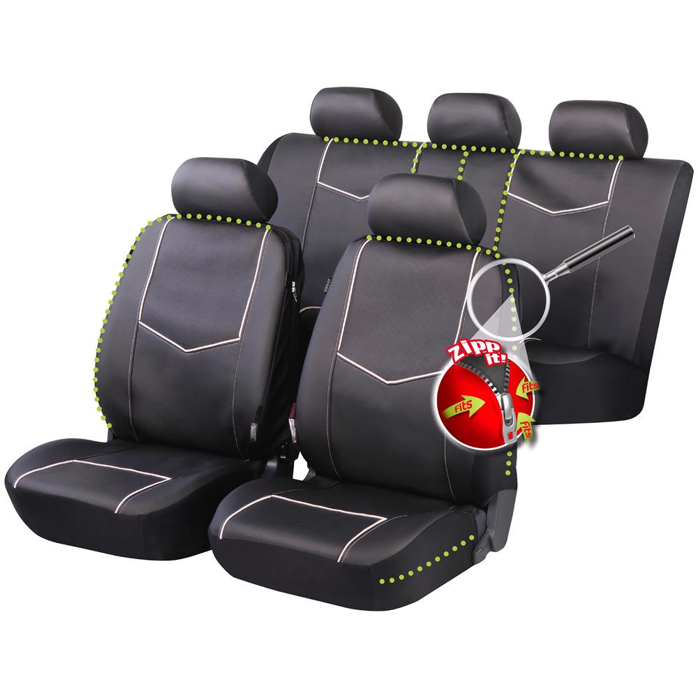 York Luxury Car Seat Covers For Kia Picanto 2004 To 2011 For Kia MicksGarage
