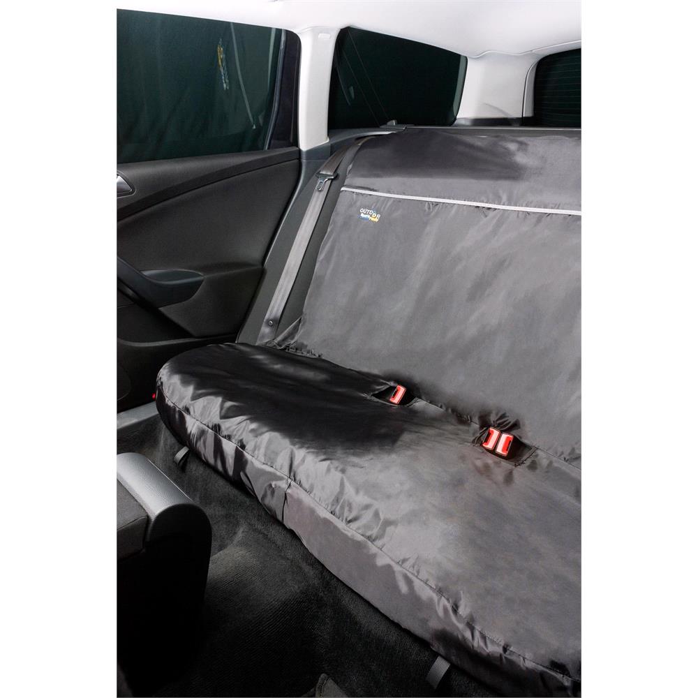 Universal Bench Protective Seat Cover Outdoor Sports Black For