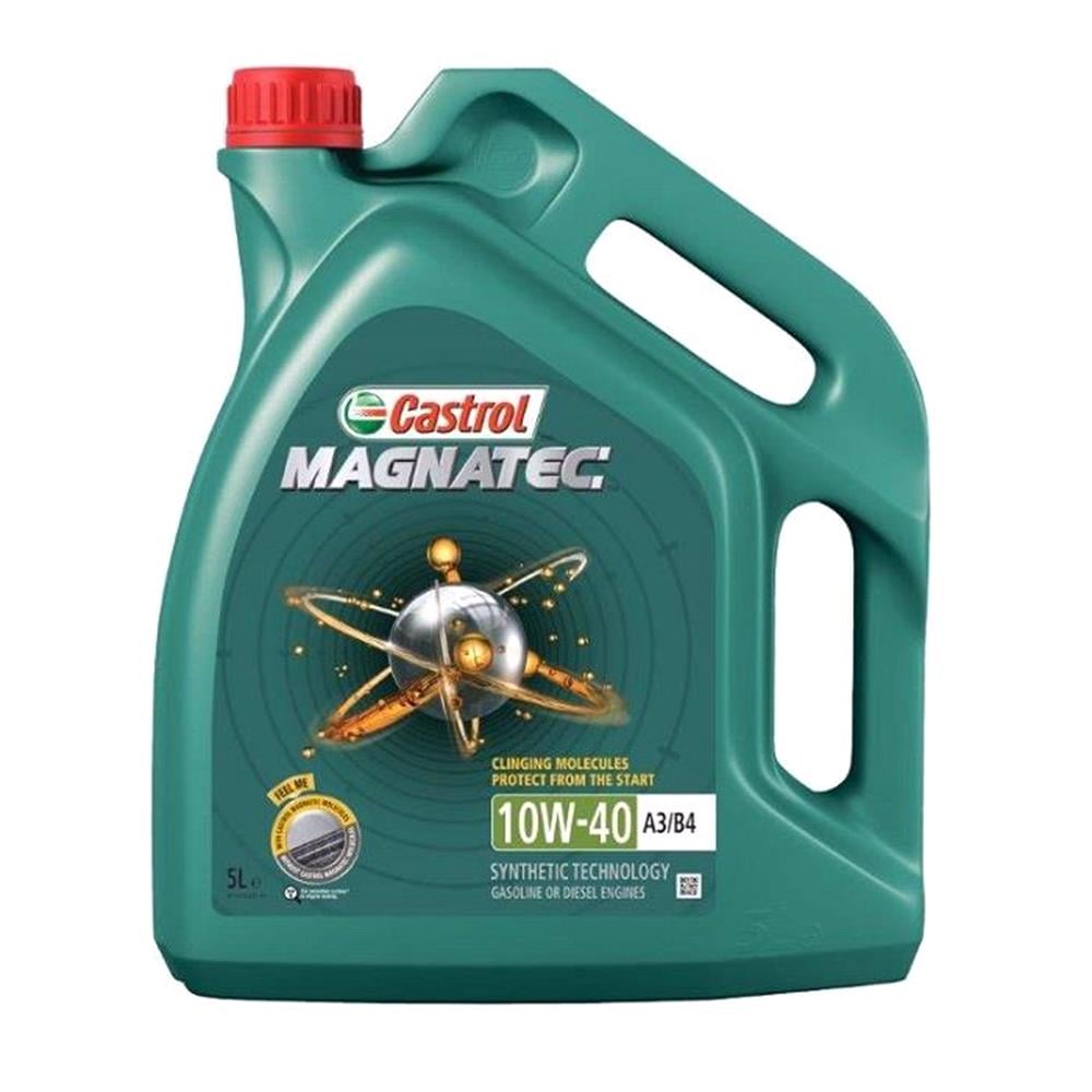 Castrol Magnatec 10w 40 A3 b4 Semi Synthetic Engine Oil - 5 Litre For ...