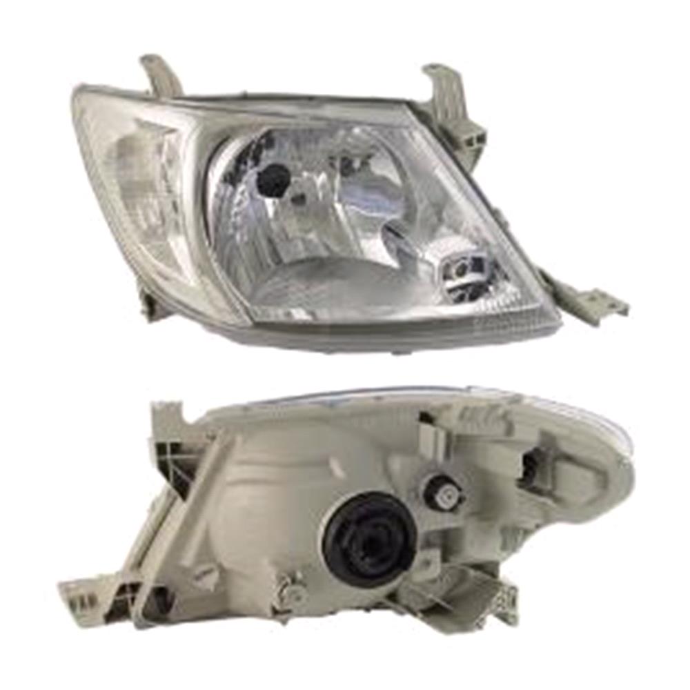 Right Headlamp (Reflector Type, Halogen, Takes H4 Bulb, Electric And Manual Adjustment, Supplied