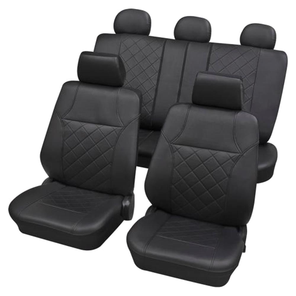 Black Leatherette Luxury Car Seat Cover Volkswagen Beetle Convertible 2002 2010 For Volkswagen