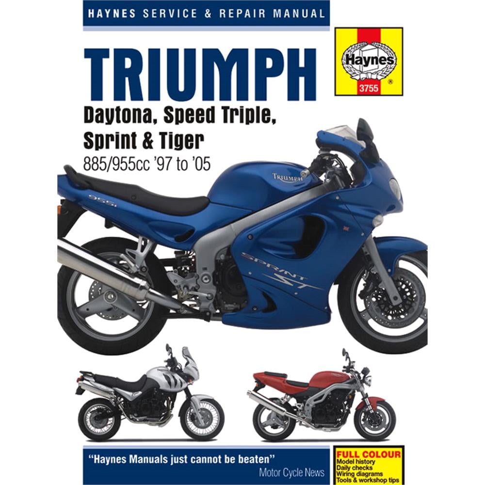Triumph Fuel Injected Triples (1997 2005) Haynes Manual For | MicksGarage