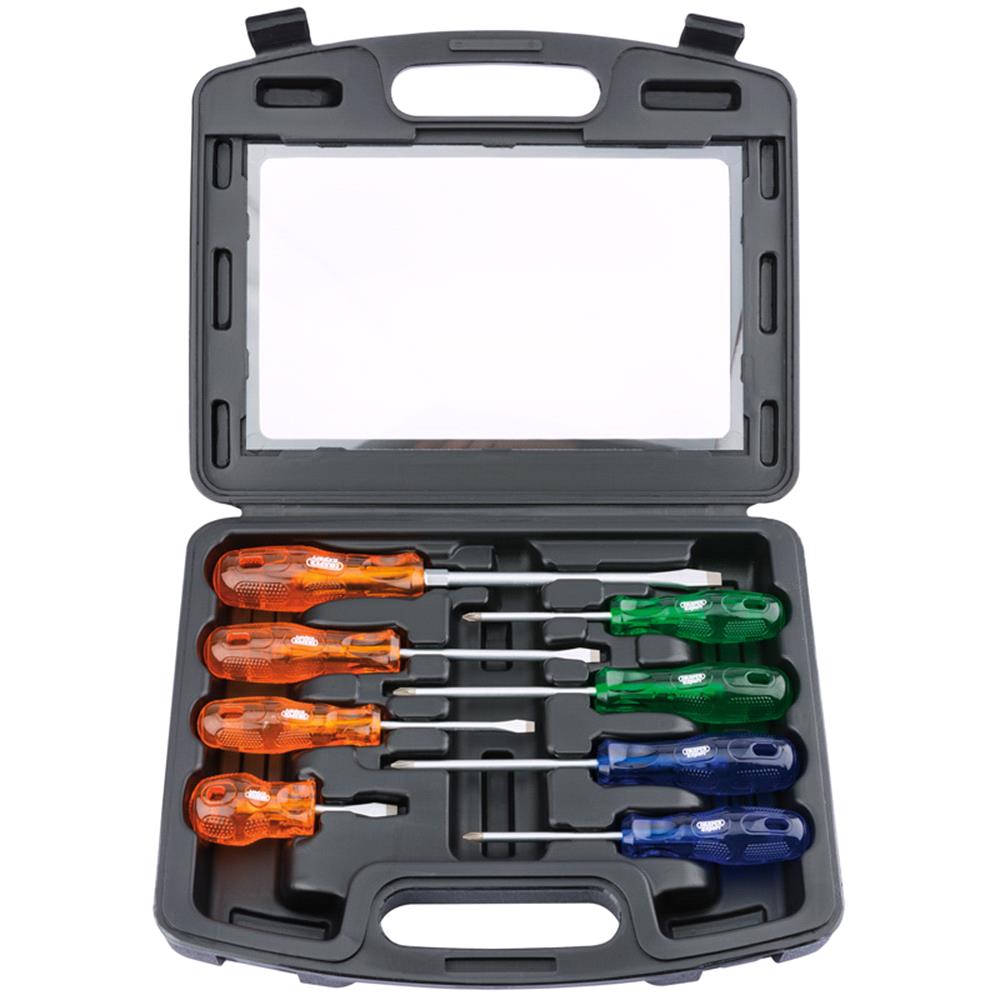 Draper Expert 43940 Engineers Screwdriver Set (8 Piece) For MicksGarage