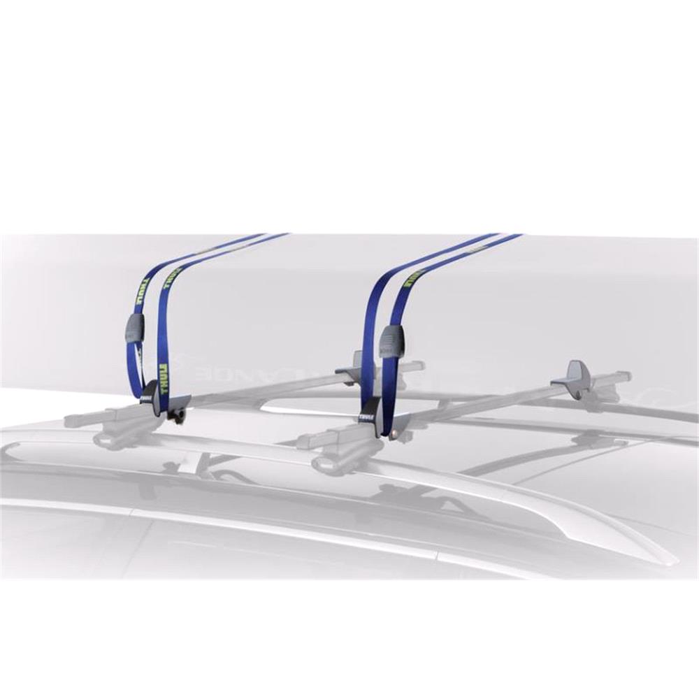 Thule 579 Canoe Kayak Small Boat Carrier Fits Square Bar With Straps