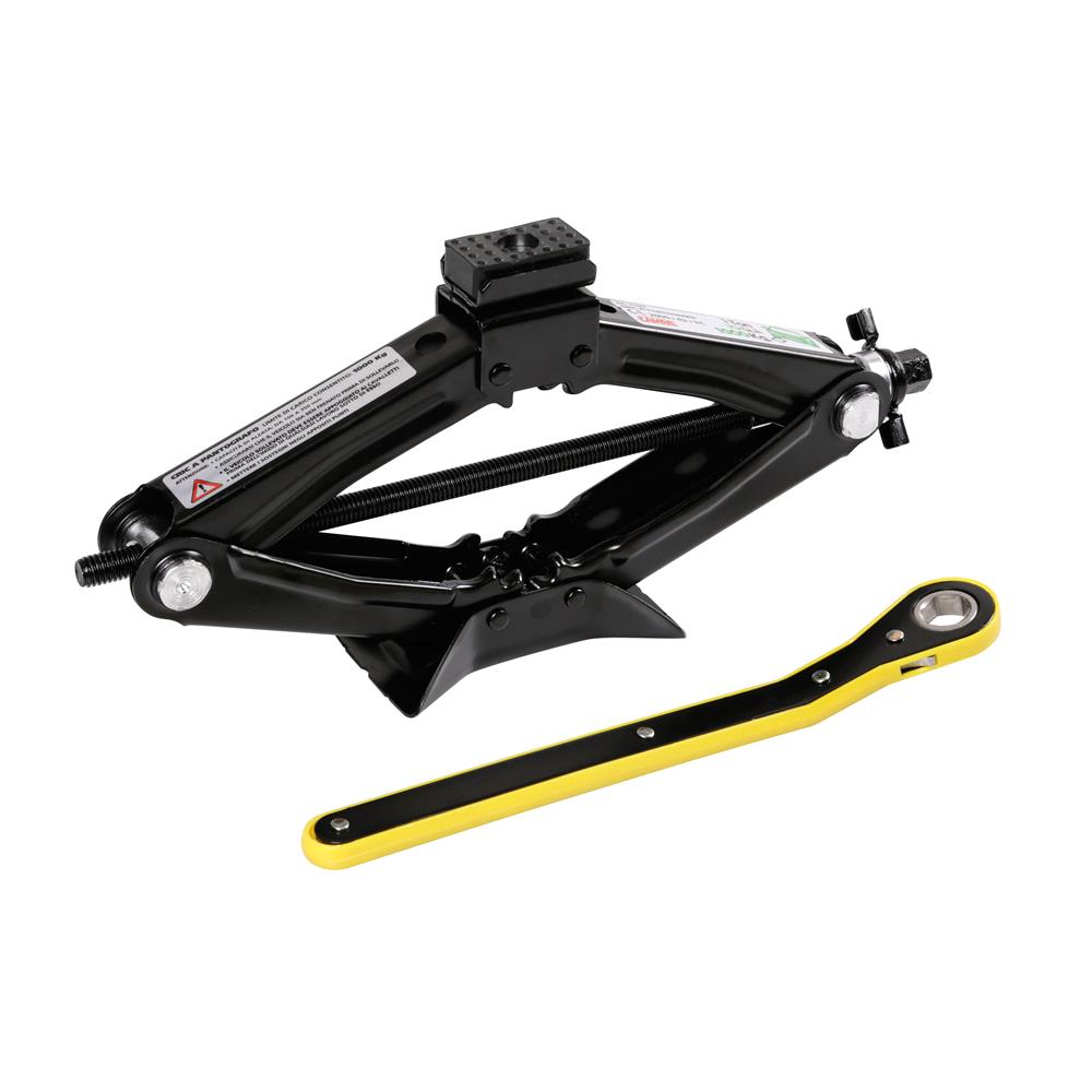 Scissor Jack With Ratchet 1.000 Kg For MicksGarage
