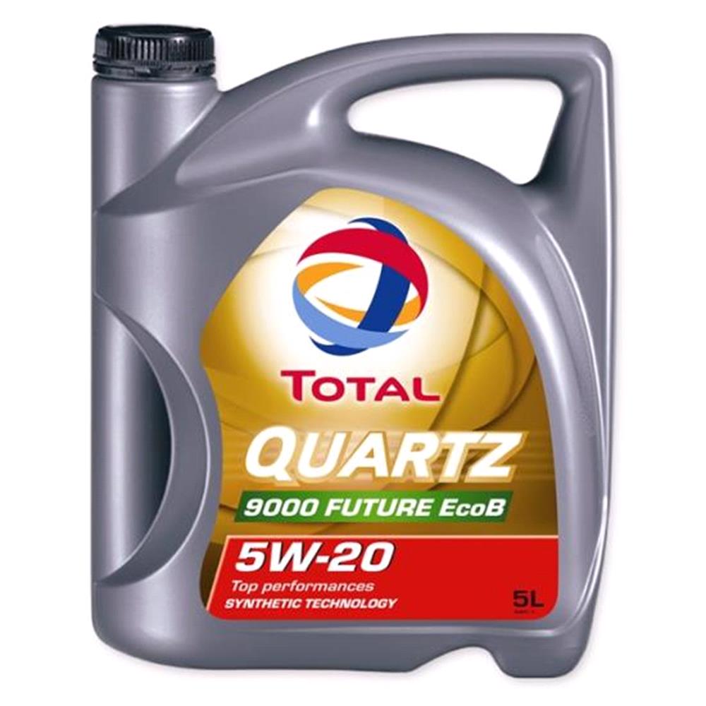 Total Quartz 9000 Future Ecob 5w20 Fully Synthetic Engine Oil. 5 Litre