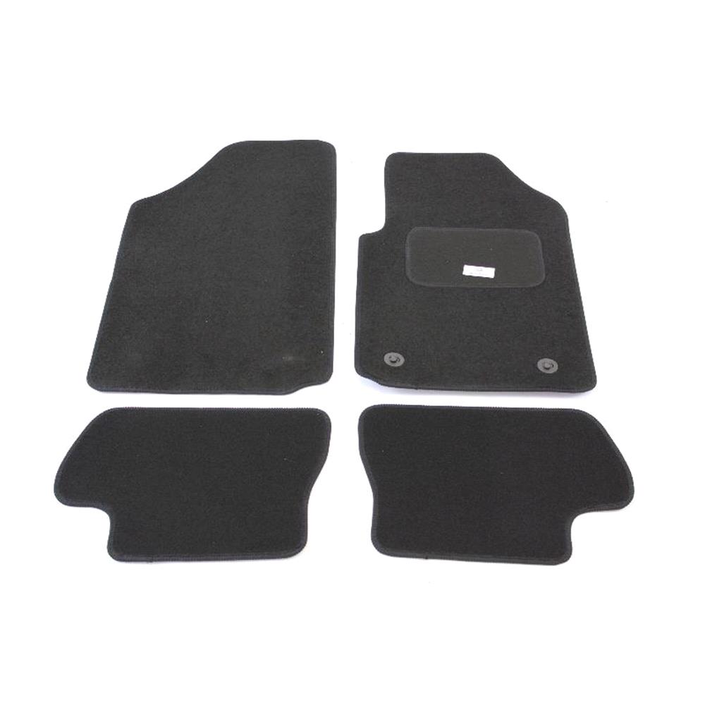 Fully Tailored Car Floor Mats Citroen C2 Enterprise Black