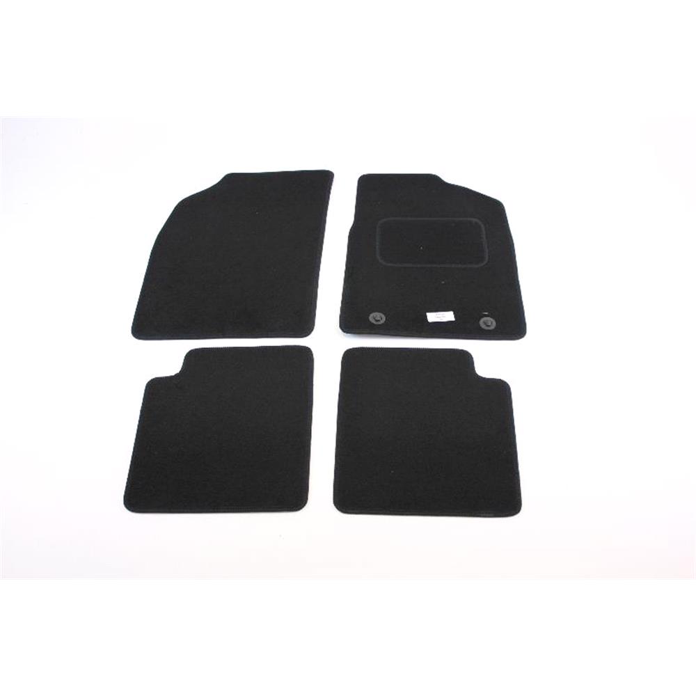 Fully Tailored Car Floor Mats Ford Ka 2009 Onwards Black For Ford