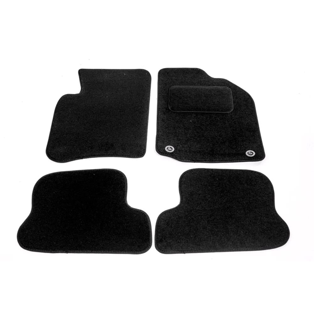 Fully Tailored Car Floor Mats Ford Ka 1996 To 2008 Black For Ford