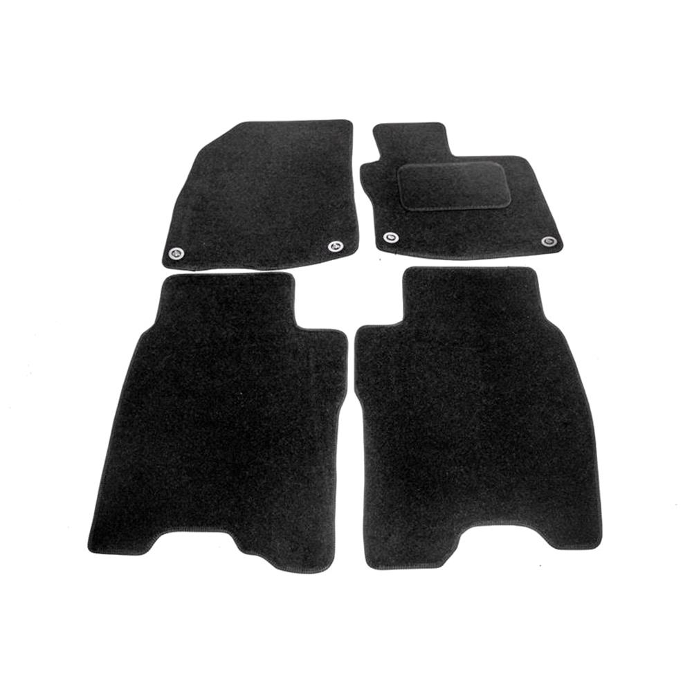 Fully Tailored Car Floor Mats Honda Civic Vii 2008 2012 Black 2