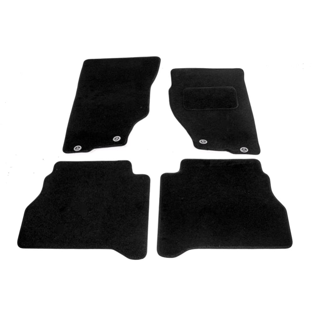 Fully Tailored Car Floor Mats Kia Sorento 2007 To 2010 Black For