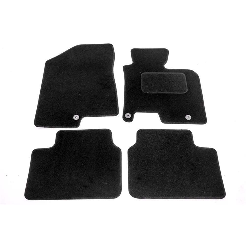Fully Tailored Car Floor Mats Kia Ceed 2012 Onwards Black For Kia