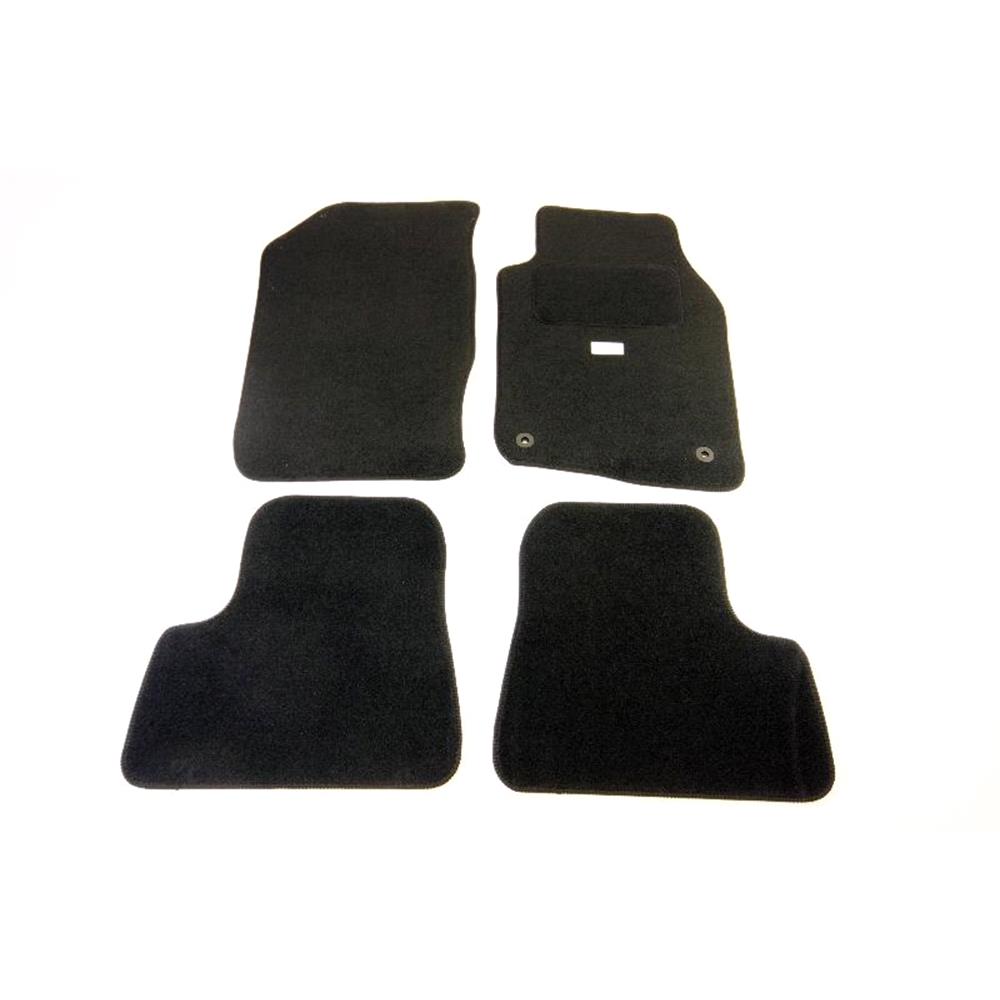 Fully Tailored Car Floor Mats Peugeot 206 Black For Peugeot
