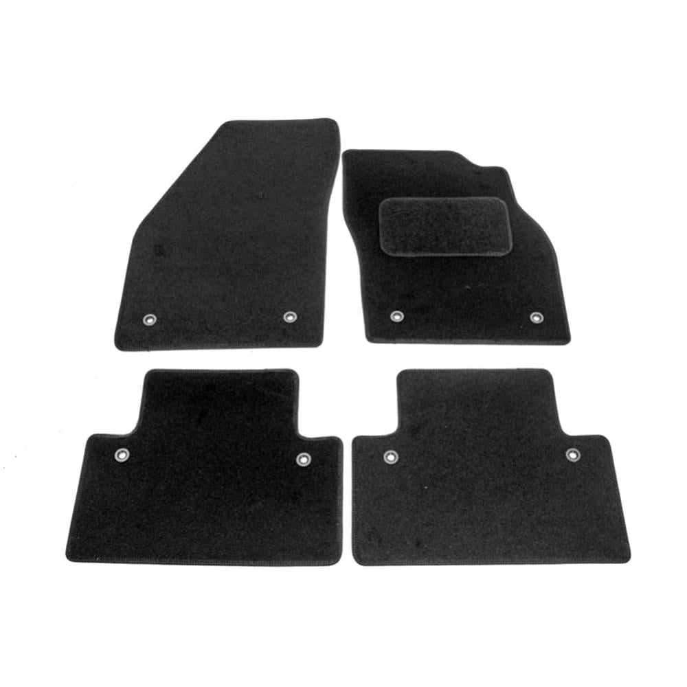 Fully Tailored Car Floor Mats For Volvo V50 2004 2012, Black For Volvo