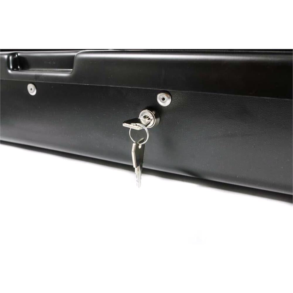 Junior Car Top Roof Box 420L in Gloss Grey Huge Storage
