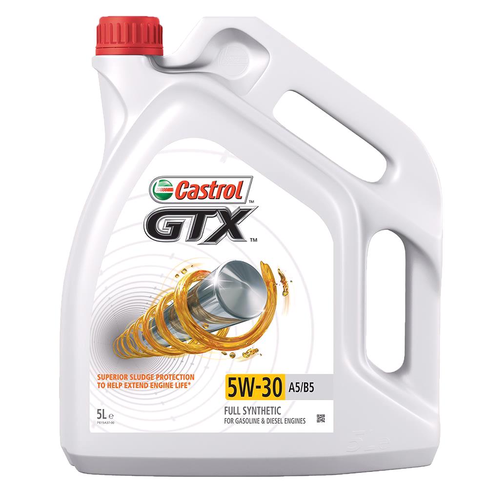 Castrol Gtx 5w30 A5 b5 Fully Synthetic Engine Oil - 5 Litre For .