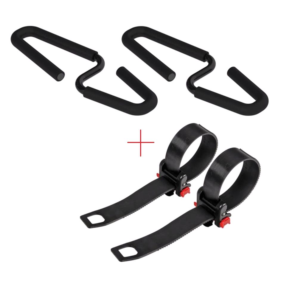 Pair Of Ladder Holder Straps With Ladder Step Adaptor To Help Secure