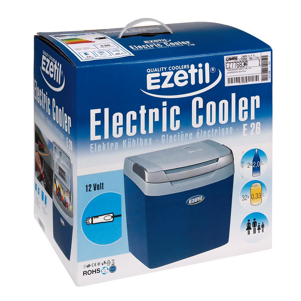 Ezetil, Thermoelectric Cooler 26 Litres 12v ( 18°c*) For MicksGarage