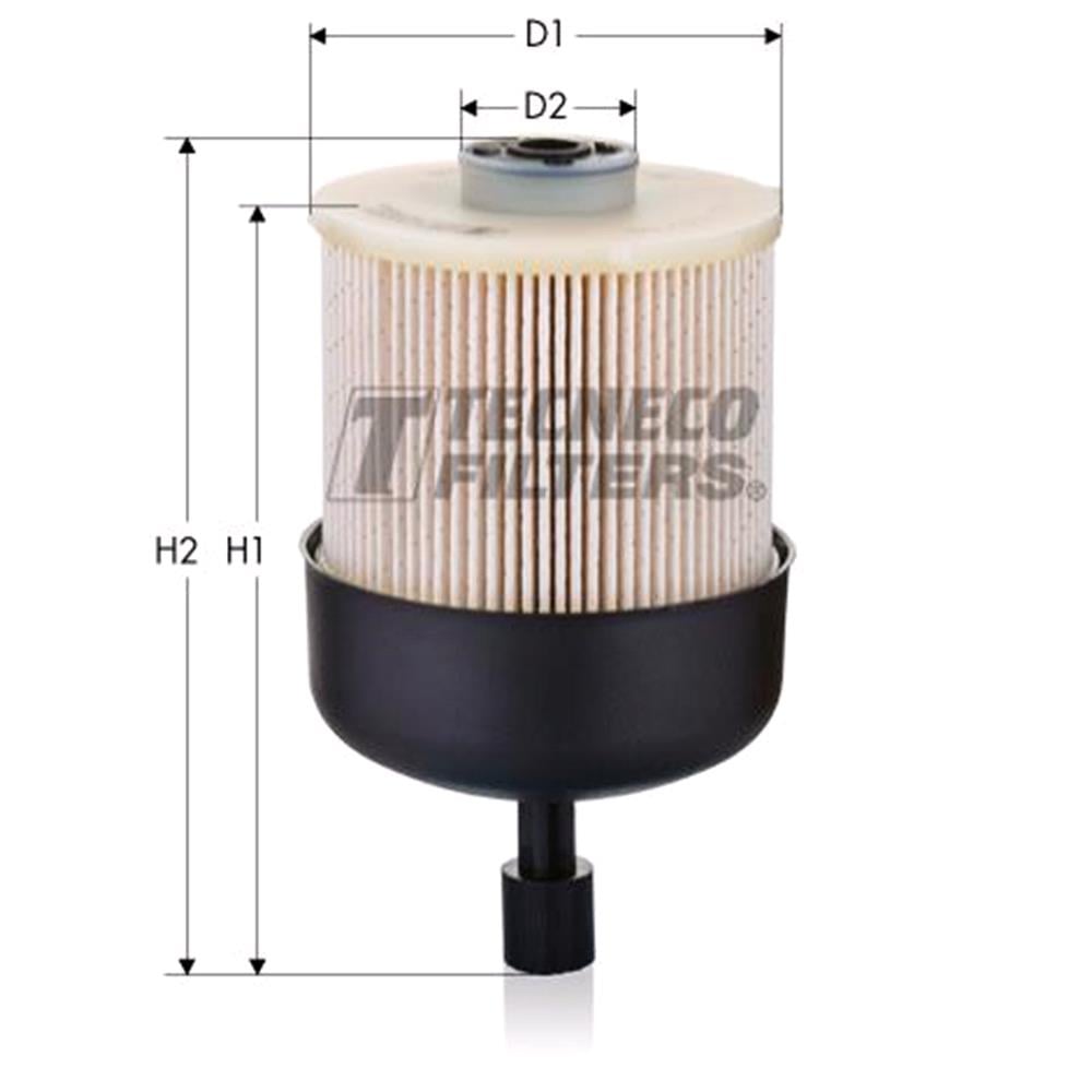 Tecneco Fuel Filter For Nissan Nv200 Bus 2010 Onwards 1.5 Dci 90hp