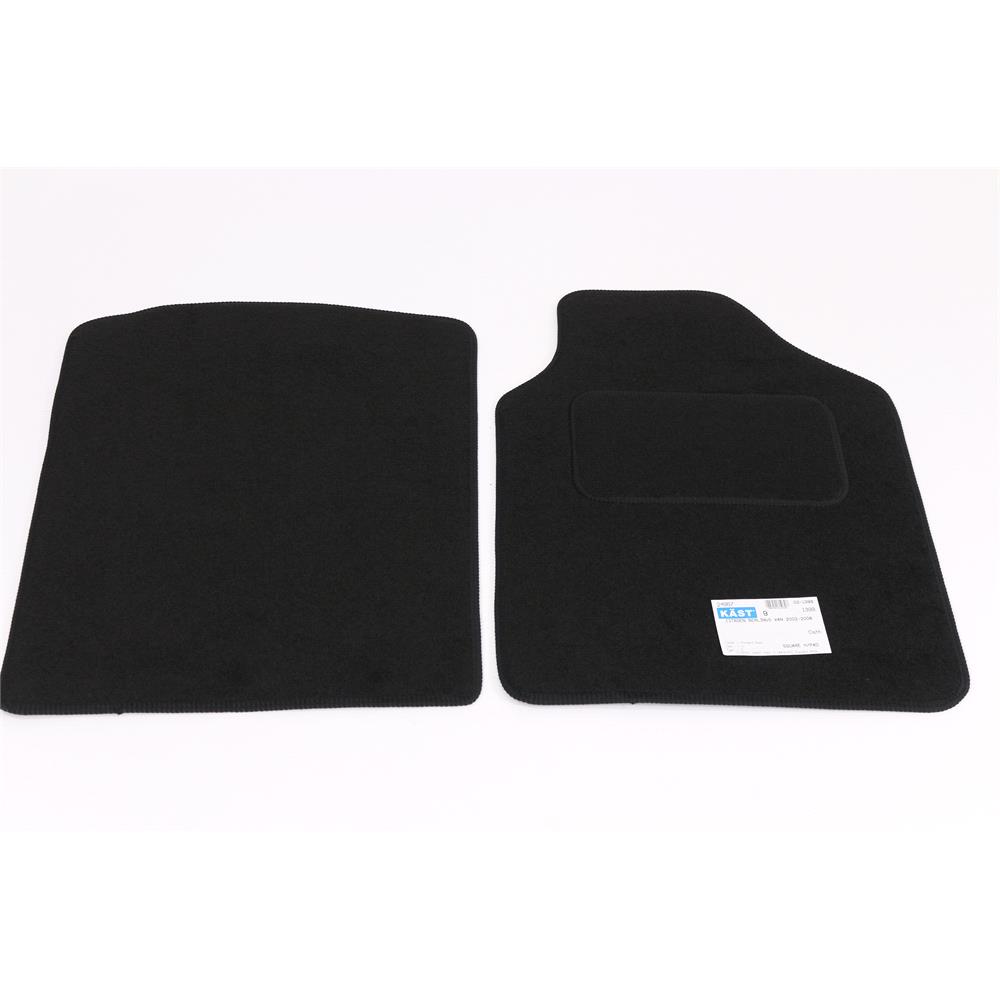 Fully Tailored Car Floor Mats For Citroen Berlingo Van 2002 2008, Black
