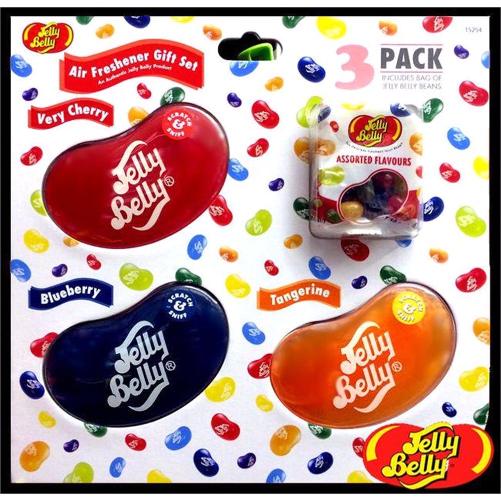 Jelly Belly Air Freshener Gift Set For MicksGarage