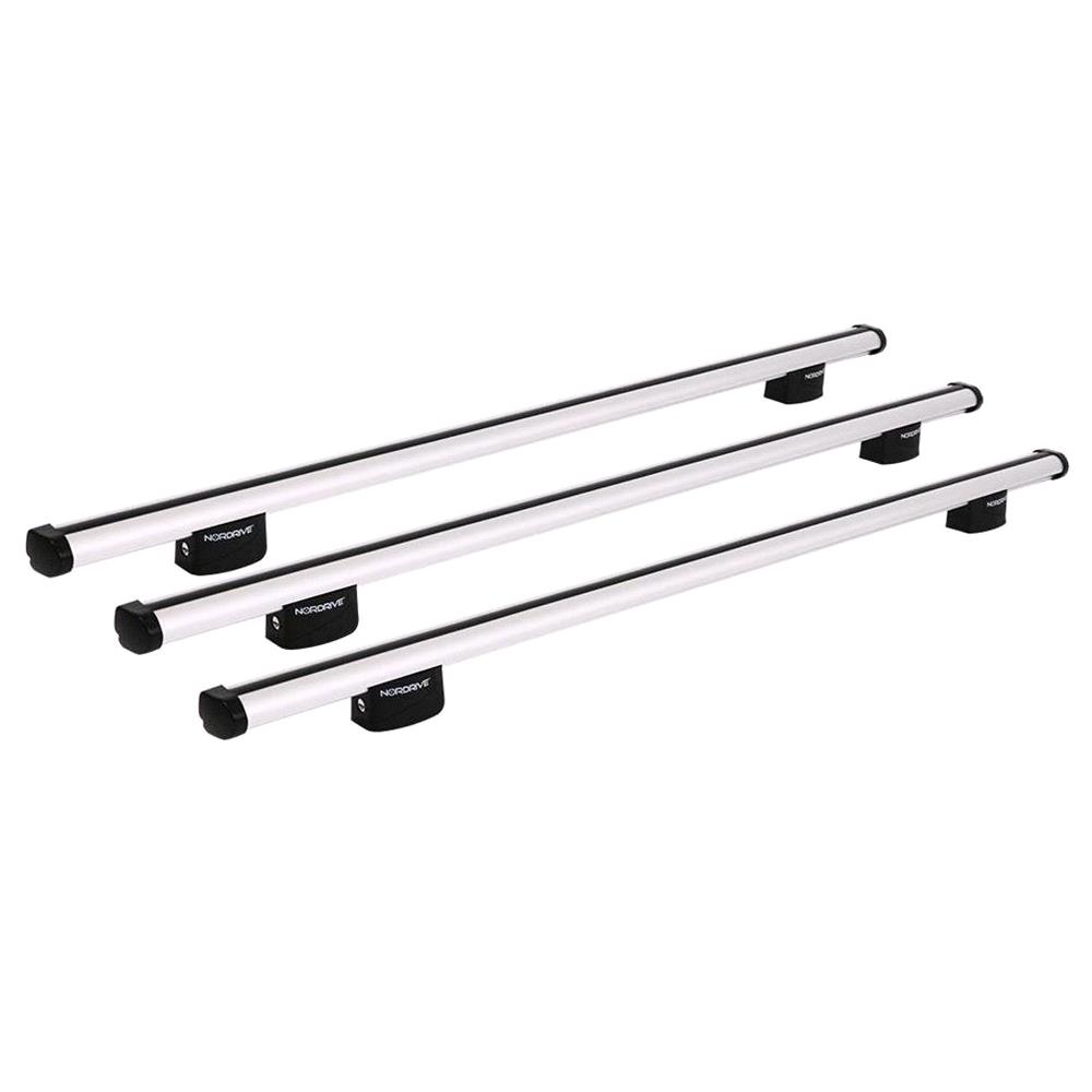3 Aluminium Cargo Roof Bars 150 Cm For Ford Transit Custom Box 2012