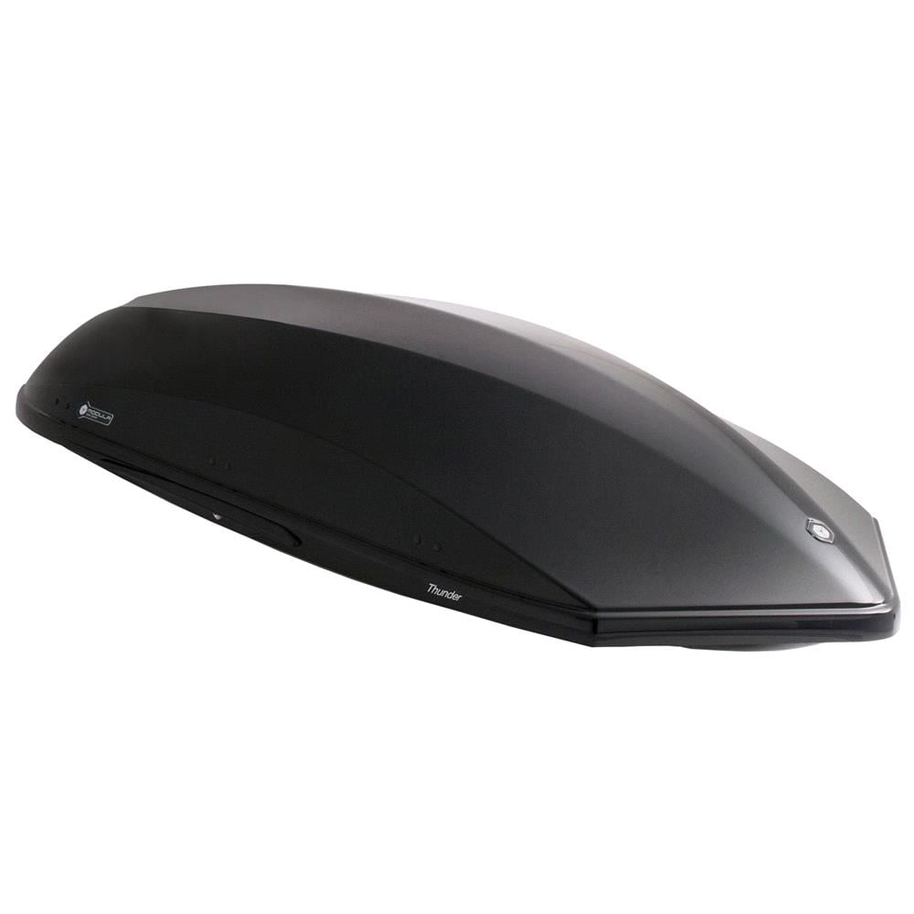 thunder 520l black gloss roof box stand out from the crowd thunder technologies standard brake